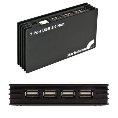 7 Port Black USB 2.0 Hub TAA 7 Port Black USB 2.0 Hub TAA